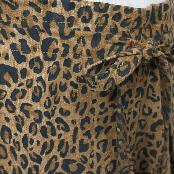 Handmade Leopard Wrap Pants Comfortable & Dramatic - Picture 3 of 12
